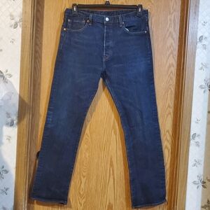 Levi's 501 waterless button fly jeans